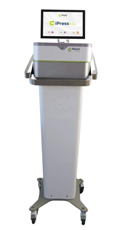 Mazet - Pack IPress 10+ avec écran, bottes 10 cellules, manchon 7 cellules et guéridon