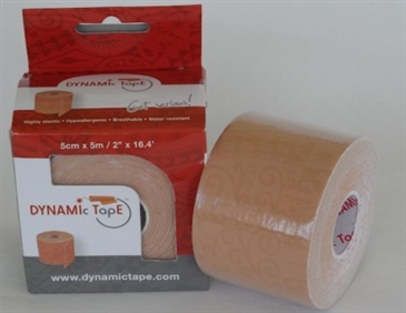 Dynamic tape - Dynamic tape beige 5 cm - tijdelijk niet voorradig