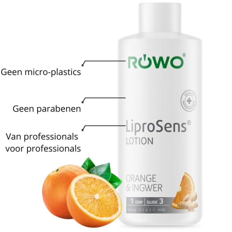 Rowo--Lavit AP_Rowo_LiproSens_lotion_orange_&_Ingwer_–_1_liter